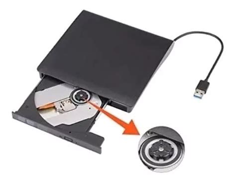 Foto de quemador de discos externo USB 3.0