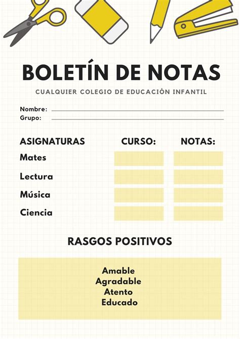 Esquema sobre la importancia de los comentarios en el boletín de notas frente a la calificación alfanumérica