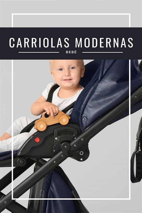 Carriola moderna con diseño tecnológico