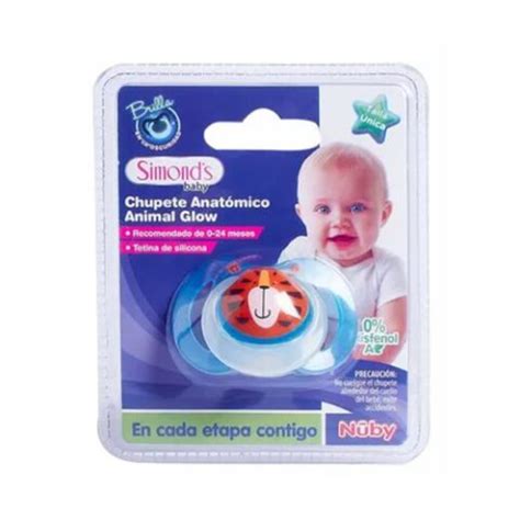 Esquema anatómico de un chupete con orificios de ventilación para prevenir irritaciones cutáneas