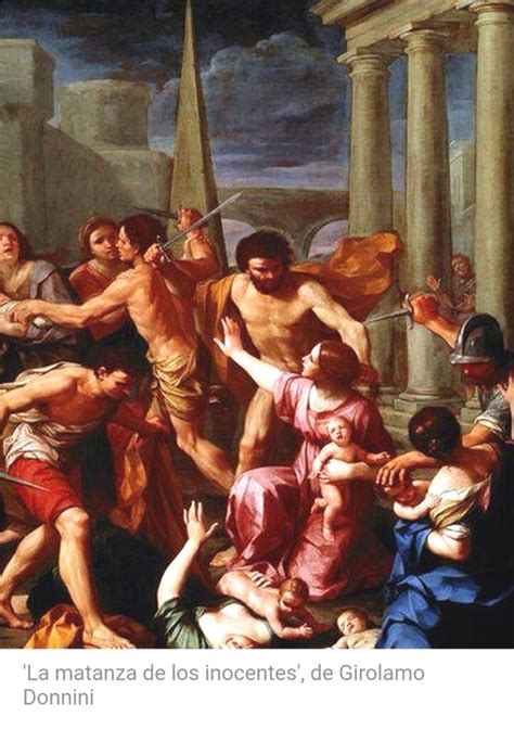 Representación artística de la matanza de los inocentes por Herodes el Grande