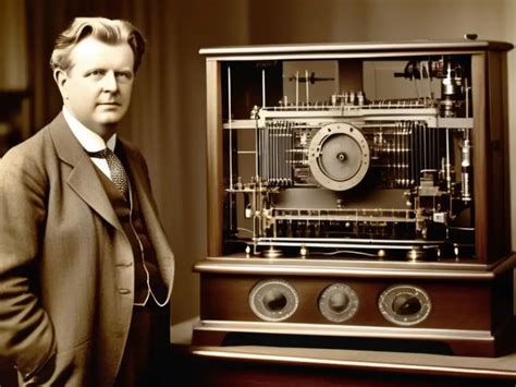 Retrato de John Logie Baird, inventor de la televisión mecánica