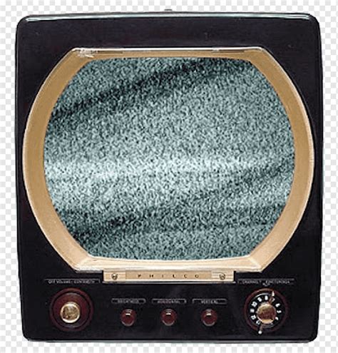 Representación de un televisor a color de la década de 1950