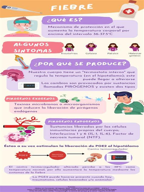 Infografía: Principales causas de fiebre en niños