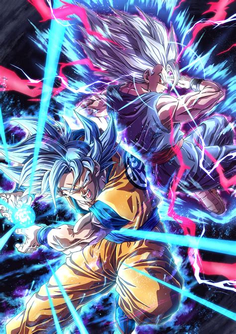 Ilustración de Goku de Dragon Ball