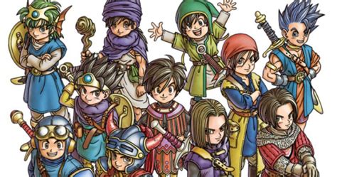Personajes icónicos de Dragon Quest diseñados por Toriyama
