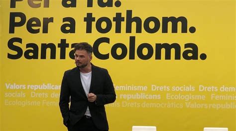 Foto de la infancia de Gabriel Rufián en Santa Coloma de Gramenet