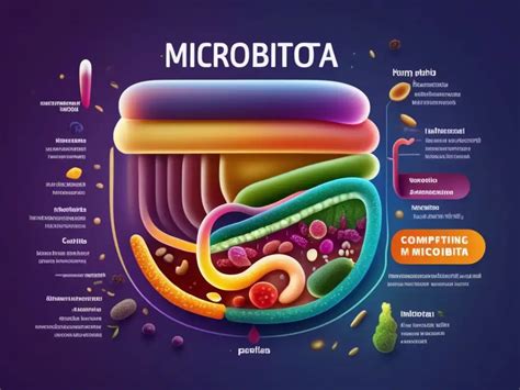 Ilustración que muestra la conexión entre la microbiota intestinal y la microbiota del tracto reproductivo.