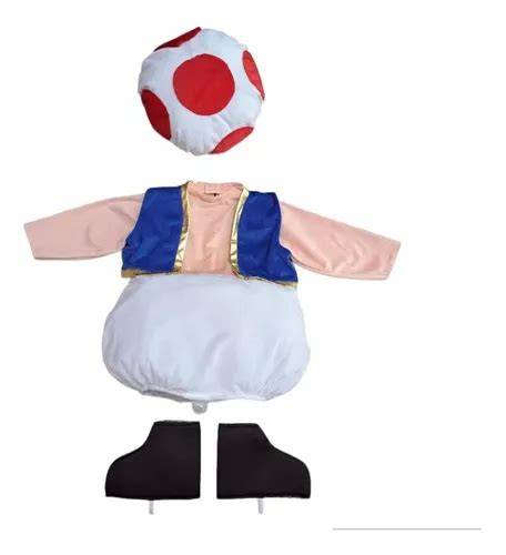 Disfraz de Toad para bebé en diferentes ángulos