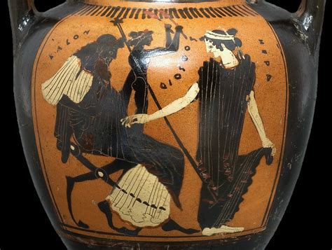 Representación artística del nacimiento de Dioniso del muslo de Zeus