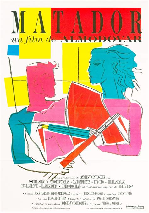 Ejemplo de dirección de arte colorida en una película de Almodóvar