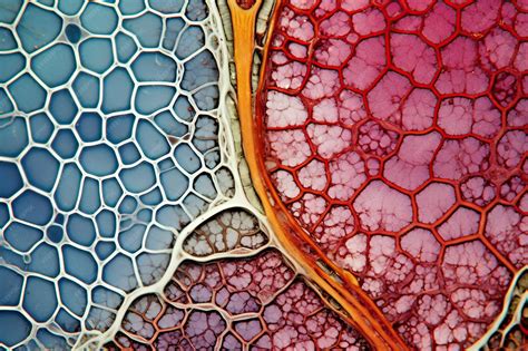 Micrografía de células fetales en tejido materno