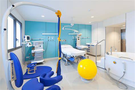 Sala de dilatación y paritorio en hospital público
