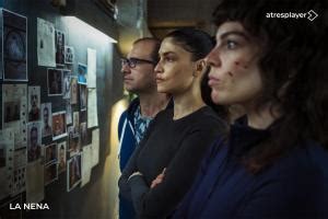 Imagen promocional de la serie 'La Nena' con la inspectora Elena Blanco en primer plano