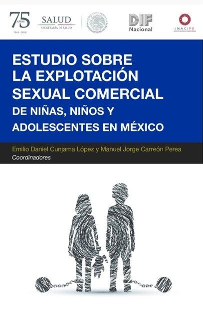 Gráfico que muestra la evolución de la explotación sexual comercial de menores en un área específica.
