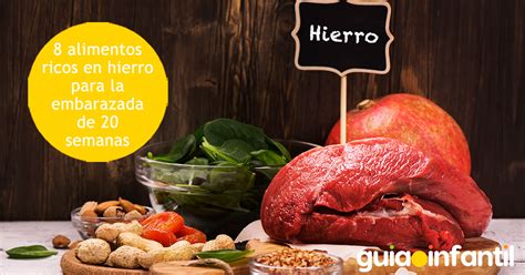 Alimentos ricos en hierro para mujeres embarazadas