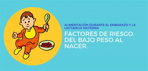 Infografía: Factores de riesgo maternos asociados al bajo peso al nacer