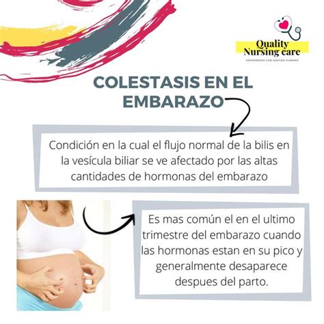 Infografía sobre los efectos de la colestasis del embarazo en el desarrollo fetal.