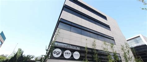 Fachada de la clínica de fertilidad URH-García del Real en Madrid