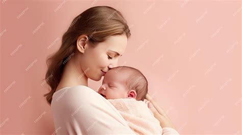 Foto de una madre consolando a su bebé en brazos, transmitiendo calma y apoyo mutuo.