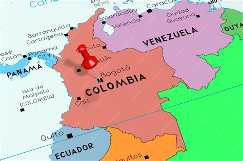Mapa de Colombia señalando la ciudad de Medellín como lugar de nacimiento del artista