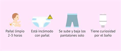 esquema de los puntos de ajuste para verificar si un pañal está bien colocado (cintura, barreras antifugas y cintas)