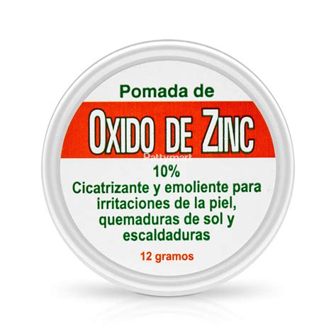 Envase de la pomada Mitosyl con óxido de zinc.