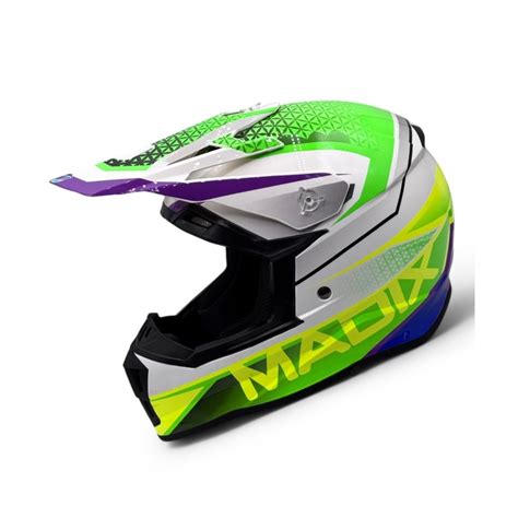 Foto de casco Madix Kid25 de motocross infantil en diferentes colores
