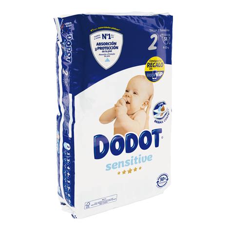 primer plano de un pañal Dodot Sensitive Prematuro Talla -3 mostrando su pequeño tamaño y textura suave