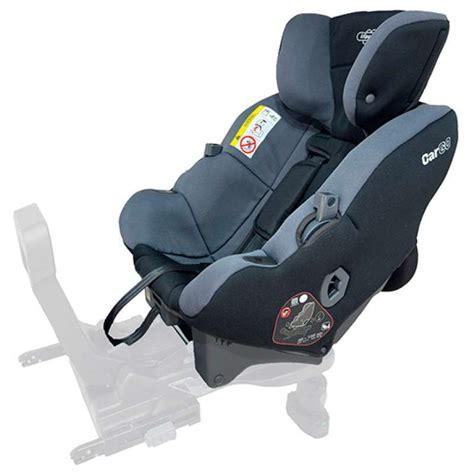 Diagrama mostrando las 4 posiciones de reclinado de la silla de coche Klippan Opti 129.