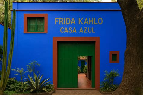 Foto de la Casa Azul o de Frida Kahlo de niña