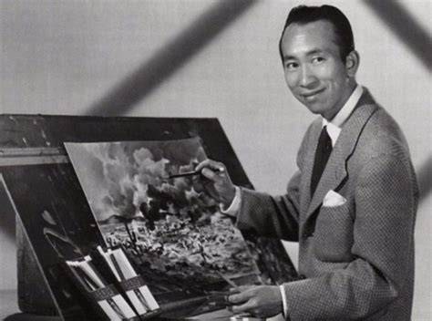 Ilustración de Tyrus Wong, artista de animación y pintura