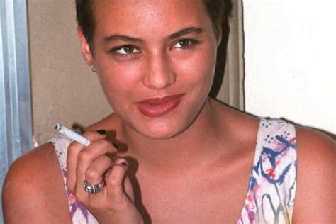 Imagen de Cheyenne Brando, quien tuvo una carrera como modelo.