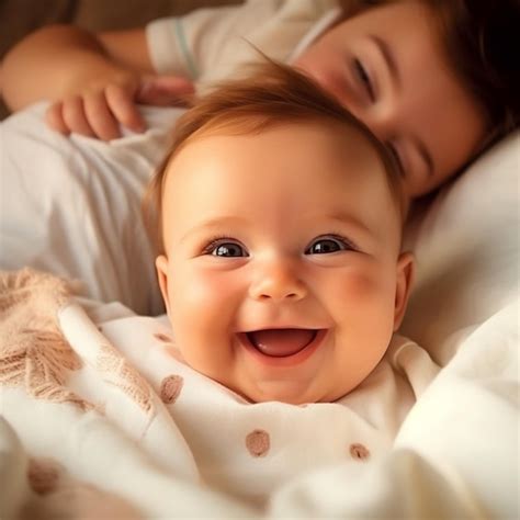 Bebé sonriendo, cómodamente vestido con un disfraz suave y seguro, jugando en una manta