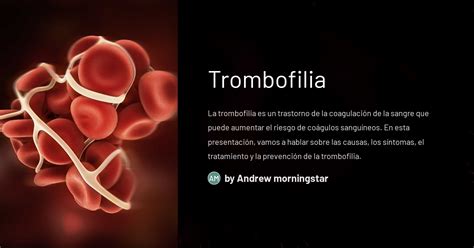 Gráfico que muestra la relación entre trombofilia y complicaciones gestacionales