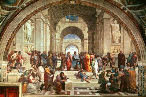 La Escuela de Atenas de Rafael Sanzio