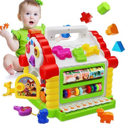 foto de juguetes educativos para dos bebés