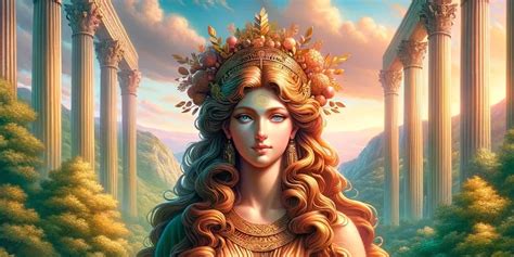 Ilustración de Rea, diosa griega, o la Virgen María con el Niño Jesús