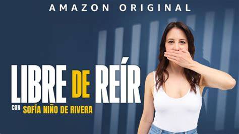 Retrato de Sofía Niño de Rivera en un escenario de comedia
