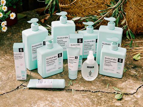 Foto: Gama de productos Suavinex para el cuidado de la piel del bebé