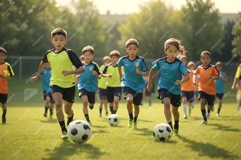 Niños practicando deporte con ropa Nike