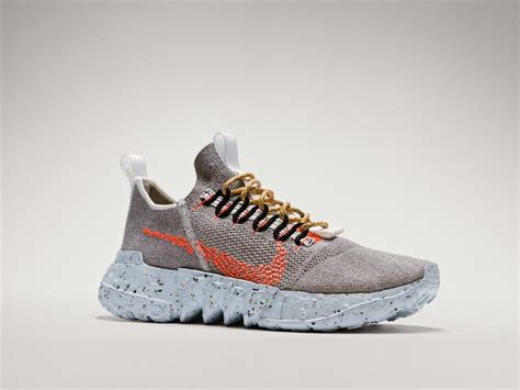 Infografía sobre materiales reciclados de Nike