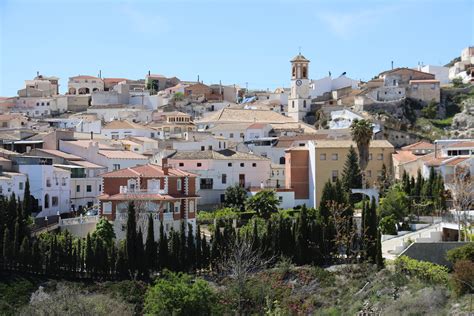 Vista panorámica del pueblo de Lúcar, Almería, lugar de nacimiento de Juan y Medio