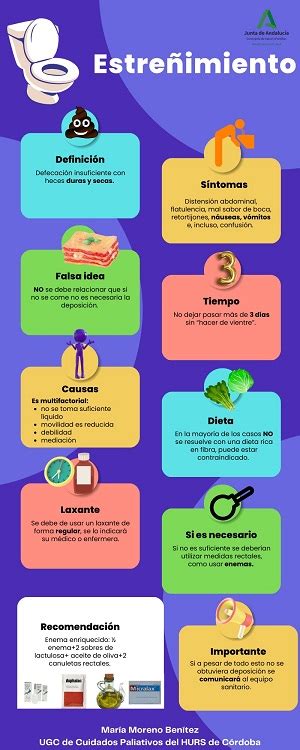 infografía con los síntomas del estreñimiento en bebés