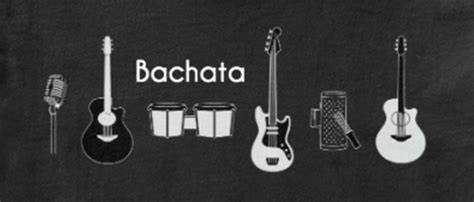Diseño de un álbum de bachata con instrumentos musicales