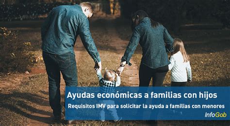 Infografía: Tipos de ayudas económicas y sociales para familias con hijos en España
