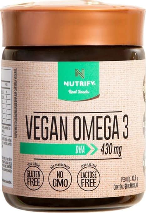 Caja de Nutrifem Omega-3 Vegano con cápsulas