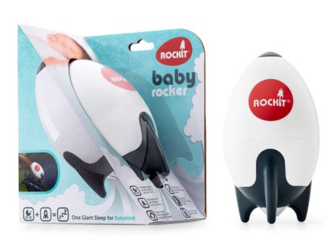 Mecedor automático Rockit enganchado a un carrito de bebé