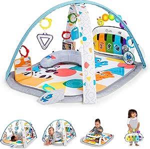 Gimnasio de juegos Baby Einstein con un bebé interactuando