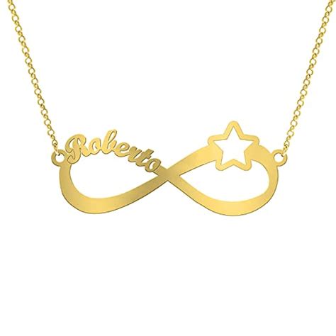Diseño de colgante infinito personalizado con nombres